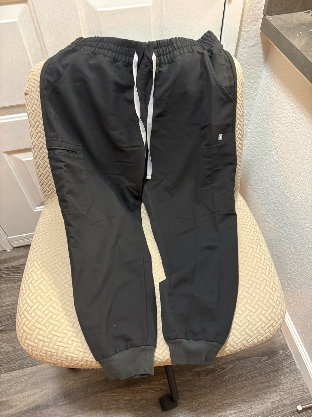 Figs Black Uman Jogger Scrub Pant